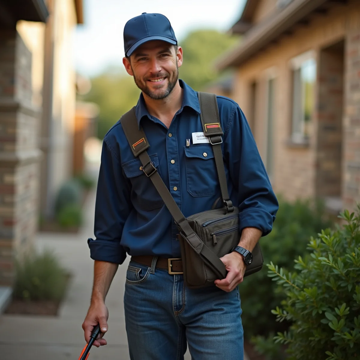 Belt Line Plumbing technician on a service call in Carrollton, TX — large 70s–90s suburb