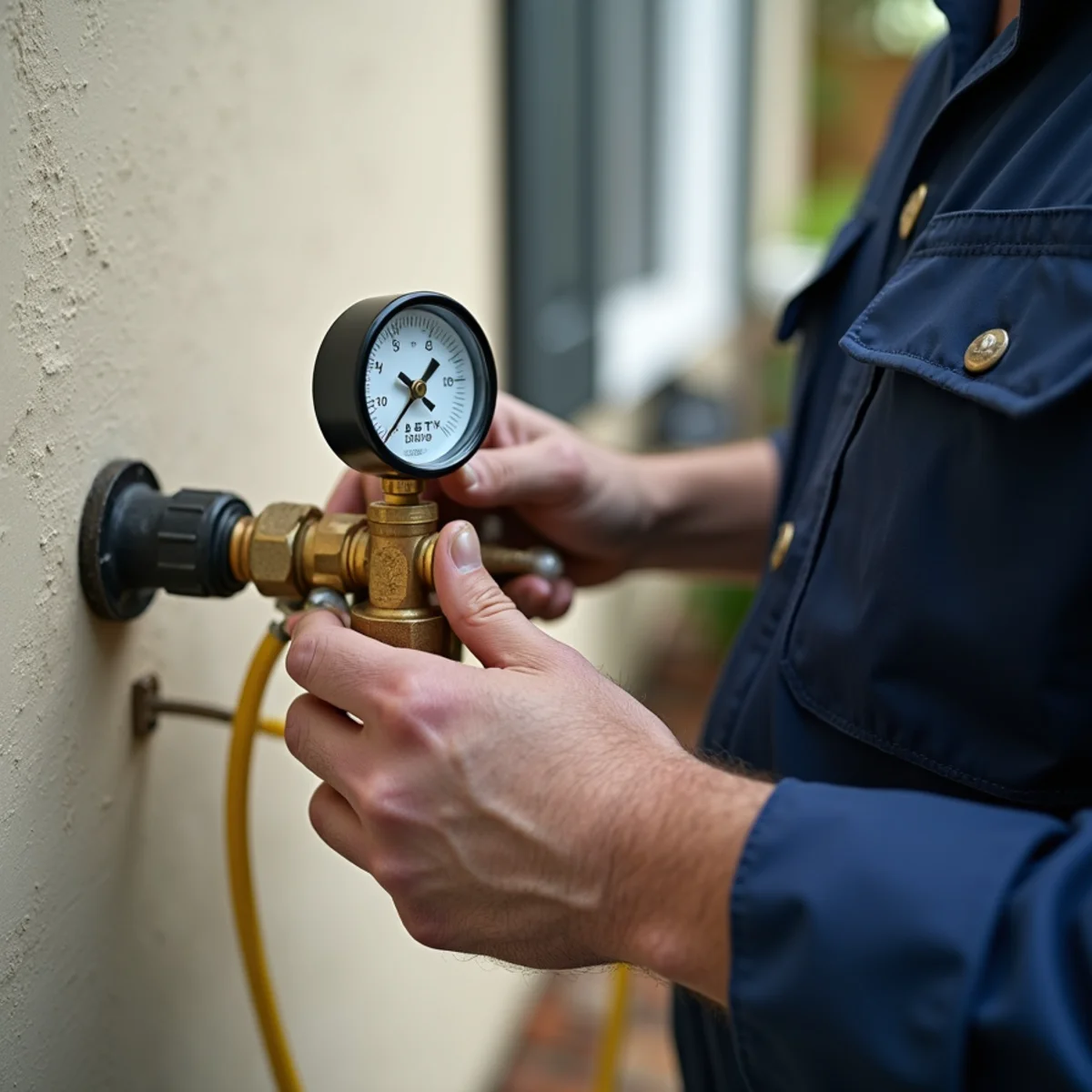 Finished gas line repair & installation job in an Addison, TX home by Belt Line Plumbing