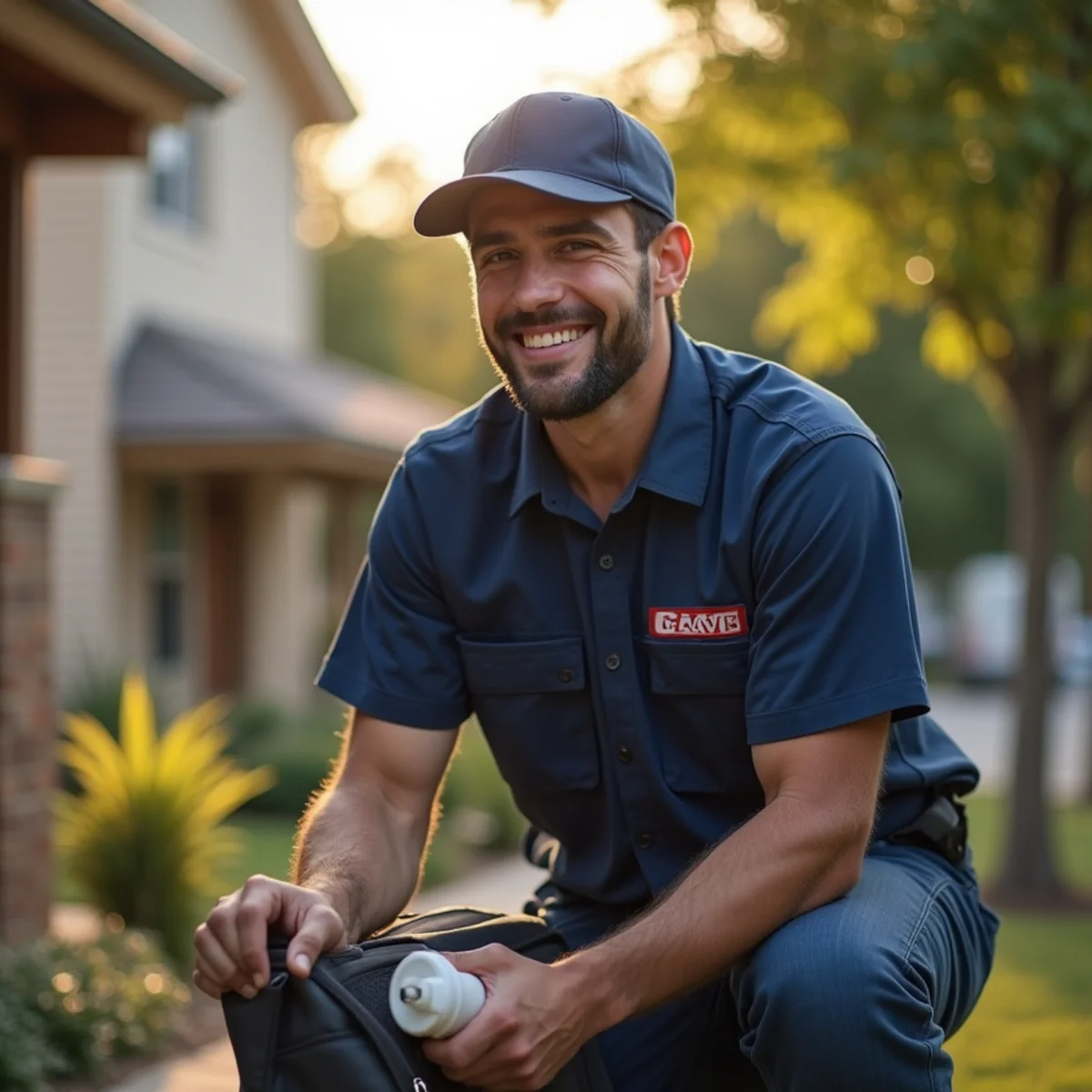 Belt Line Plumbing technician on a service call in Greenville, TX — hunt county seat