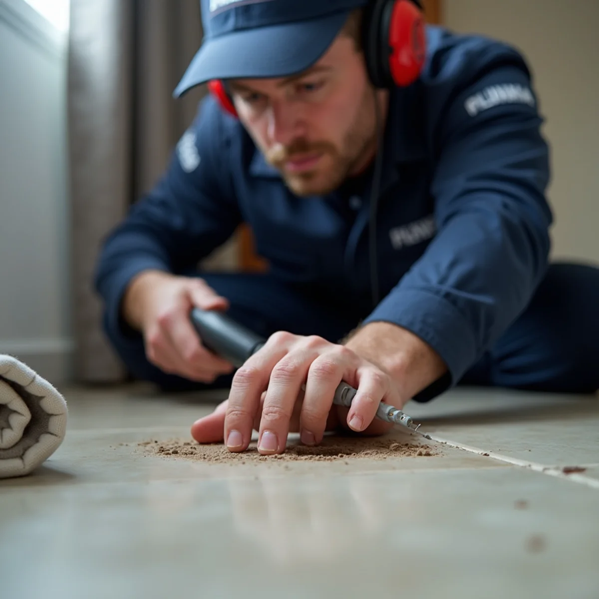 Major Leak Detection & Repair process in action at a home or business in Addison, TX