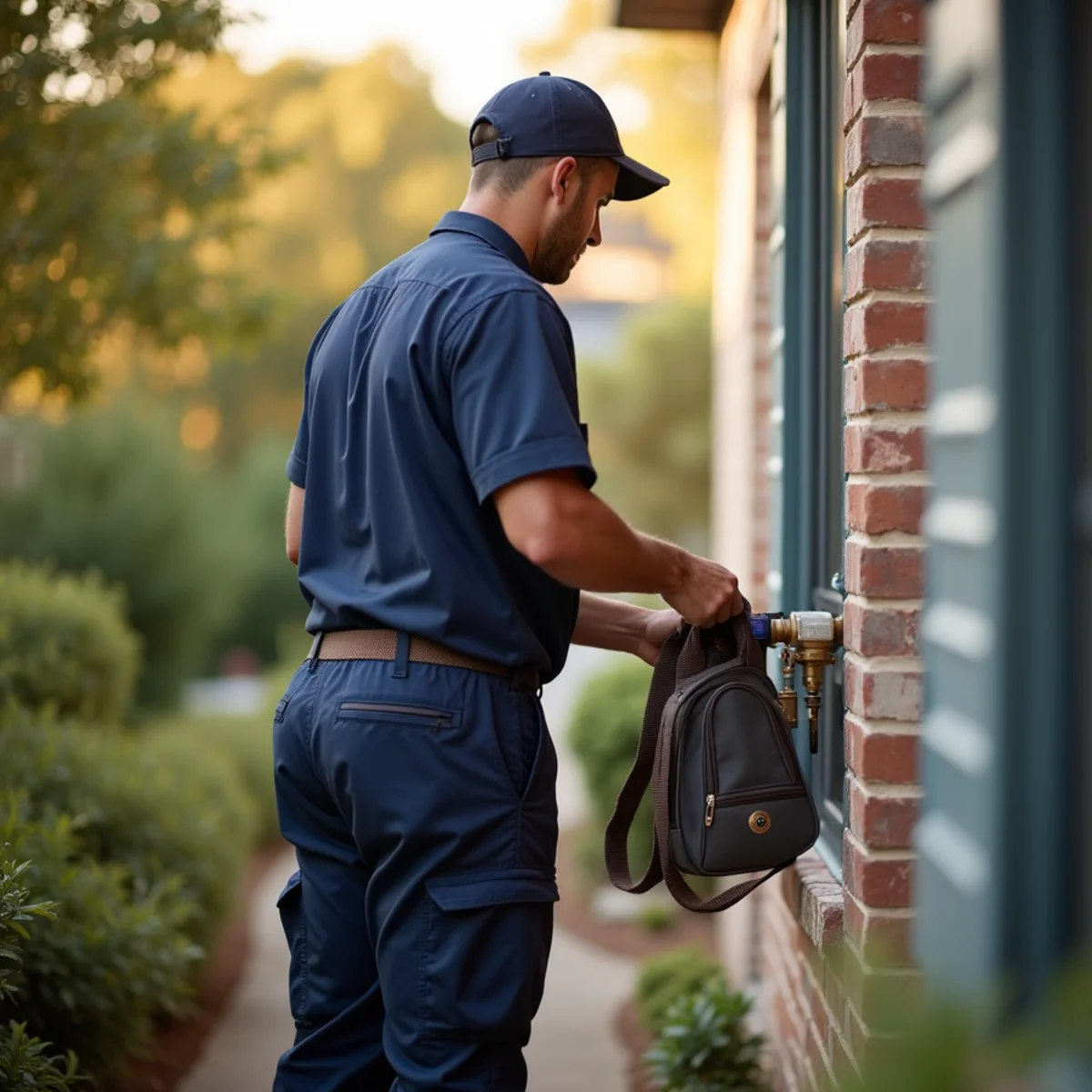 Belt Line Plumbing technician on a service call in Melissa, TX — rapid hwy-5 corridor growth