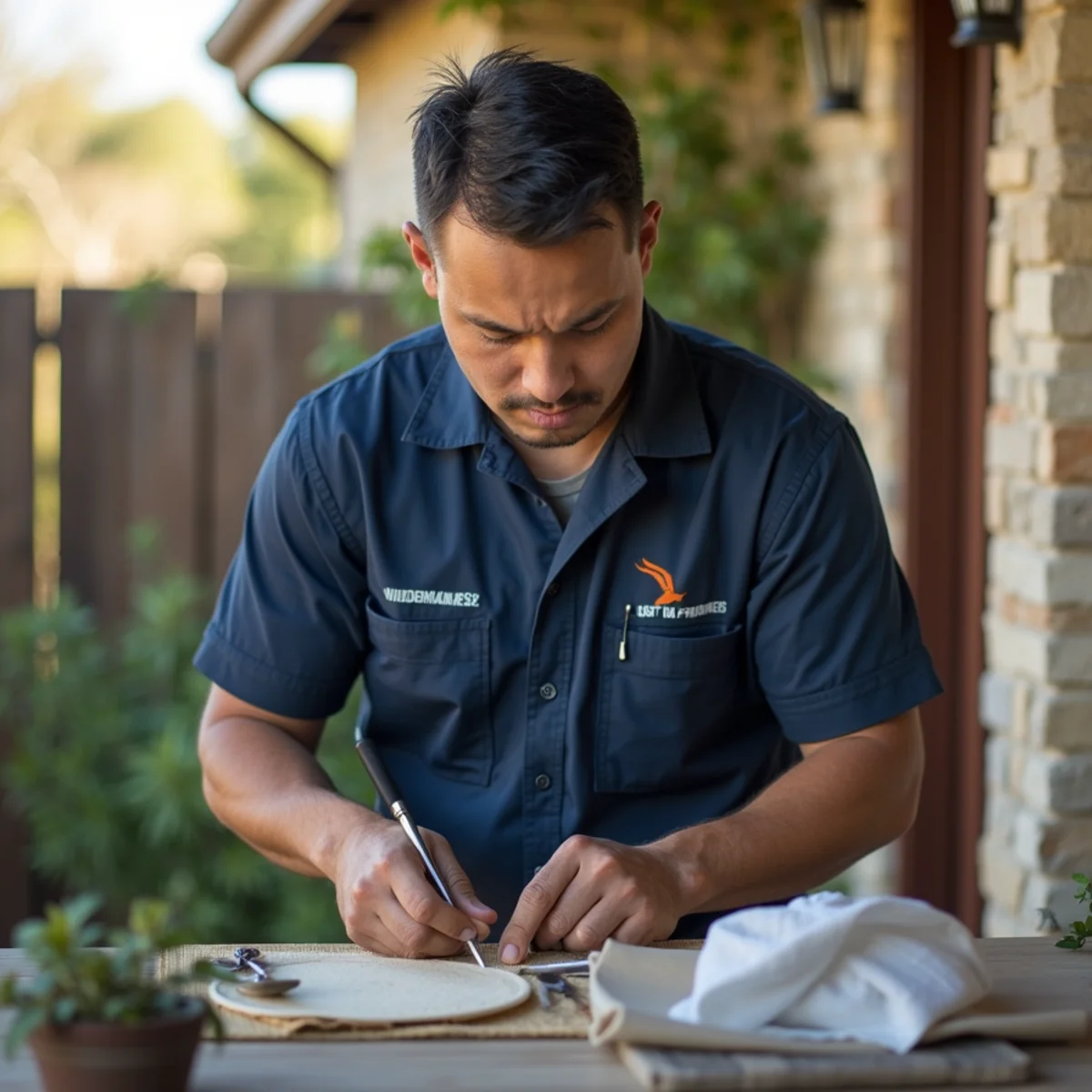 Belt Line Plumbing technician on a service call in Prosper, TX — windsong ranch & ultra-luxury growth