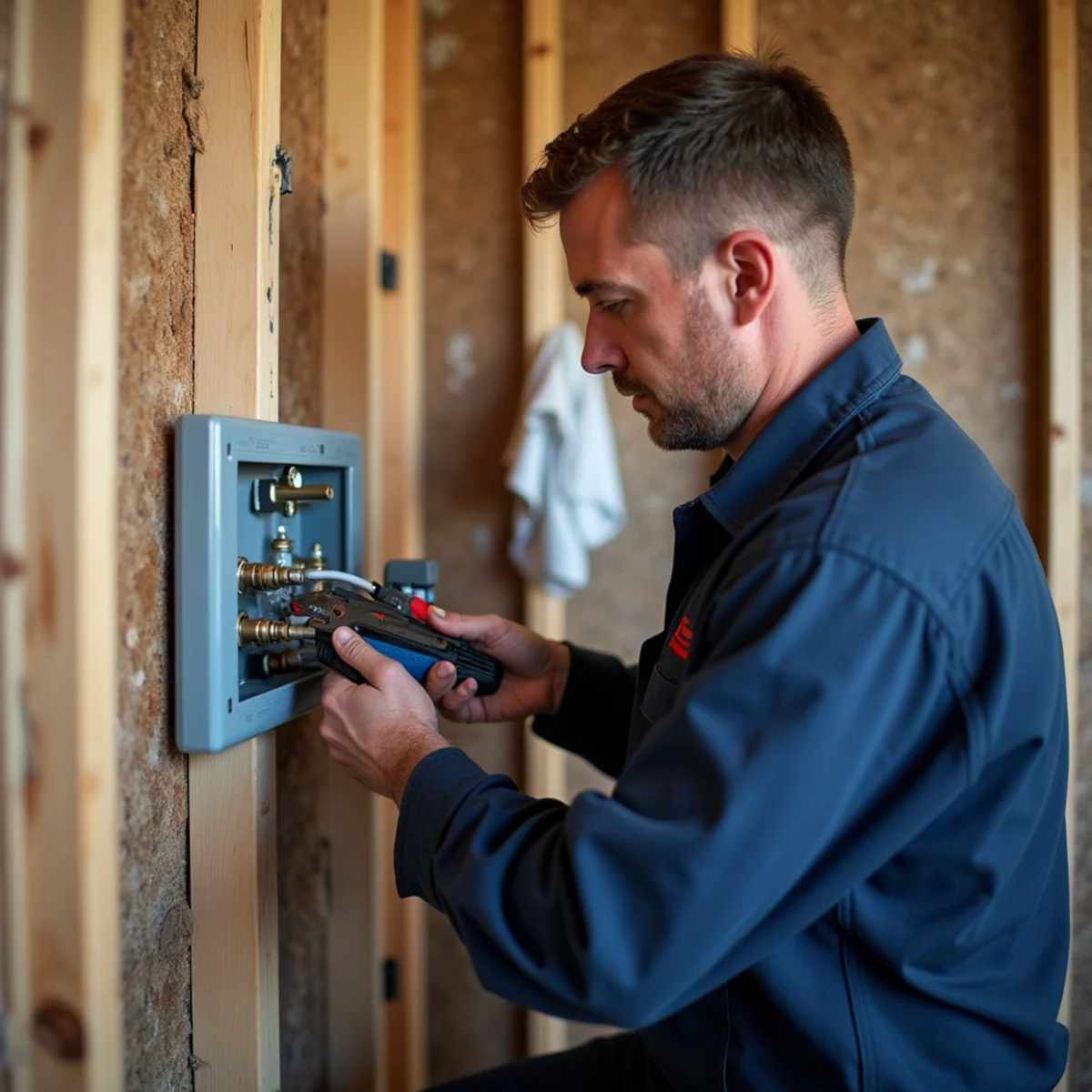 Whole-Home Repiping process in action at a home or business in Addison, TX