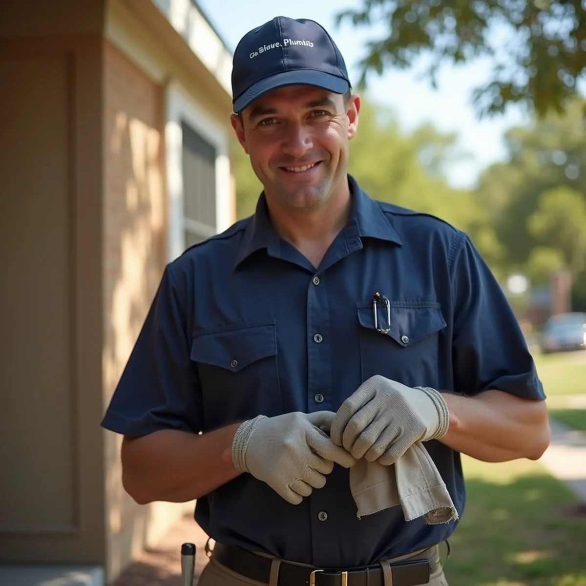 Belt Line Plumbing technician on a service call in Rowlett, TX — lake ray hubbard peninsula