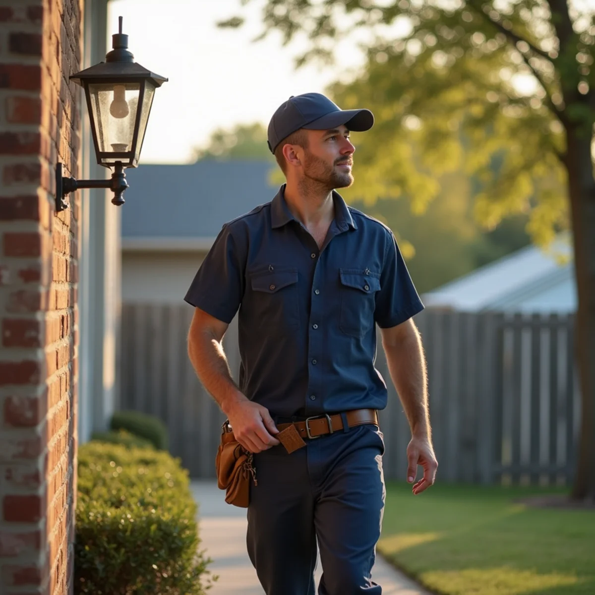 Belt Line Plumbing technician on a service call in Van Alstyne, TX — grayson/collin border growth