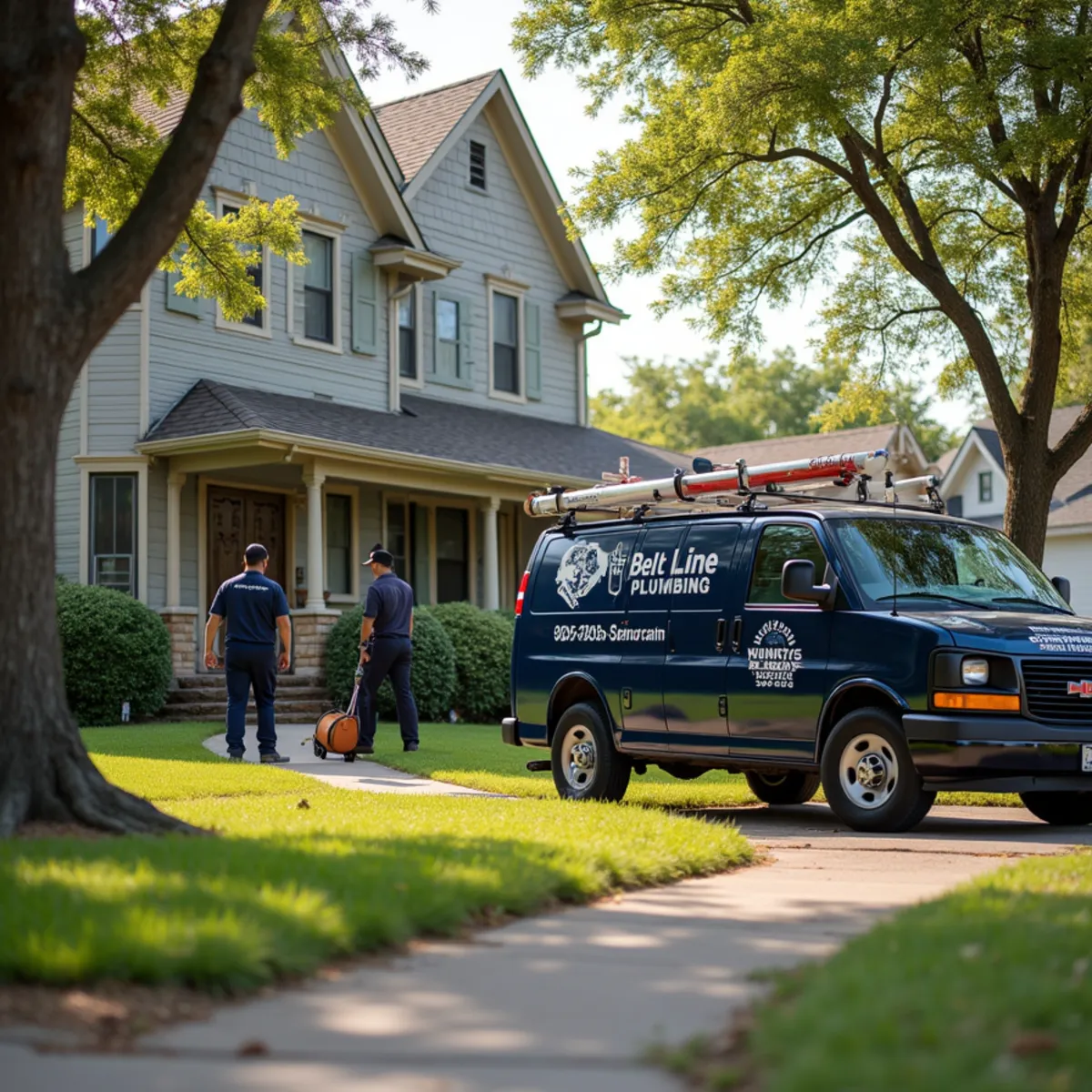 Belt Line Plumbing serving Waxahachie, TX — licensed plumbers on the Ellis County corridor